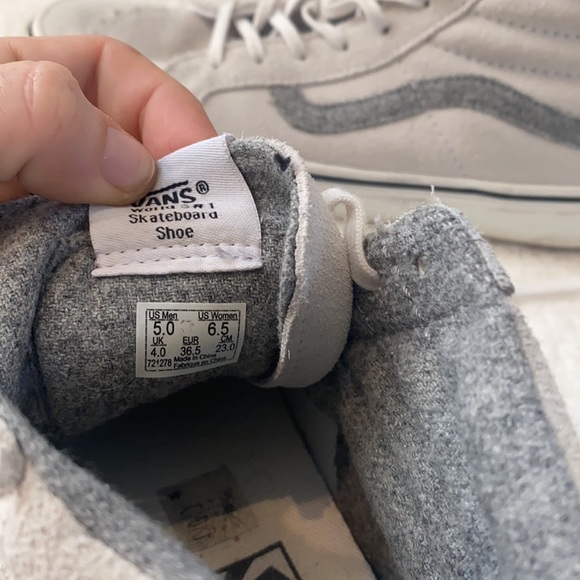 Suede High Top Vans - Picture 7 of 7